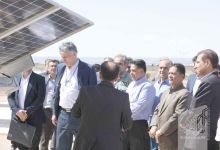 گزارش تصویری افتتاح نیروگاه خورشیدی ترکیبی